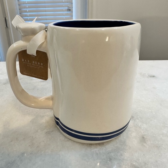 Rae Dunn Pixar LE PETIT CHEF Ratatouille Mug White & Blue Double Sides Mug - Picture 2 of 7